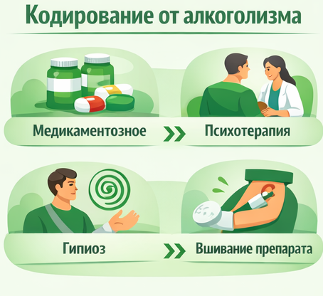 кодирование от алкоголизма в Чулыме Санати